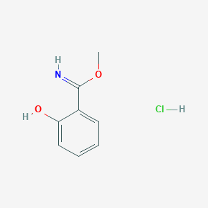 2-Hydroxy-benzimidic acid methyl ester hydrochloride