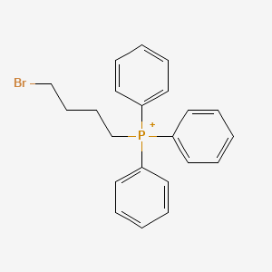 molecular formula C22H23BrP+ B8398363 Triphenyl(4-bromobutyl)phosphonium 