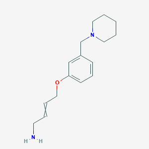 4-[3-(1-Piperidinylmethyl)phenoxy]2-butene-1-amine