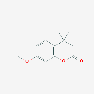 7-Methoxy-4,4-dimethylchroman-2-one