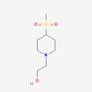 2-(4-(Methylsulfonyl)piperidin-1-yl)ethanol