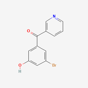 3-Bromo-5-nicotinoylphenol