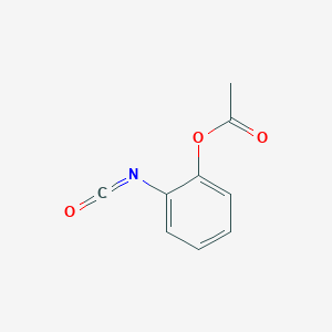 molecular formula C9H7NO3 B8399019 2-Acetoxyphenylisocyanate 
