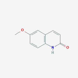 molecular formula C10H9NO2 B083991 6-甲氧基喹啉-2(1H)-酮 CAS No. 13676-00-1