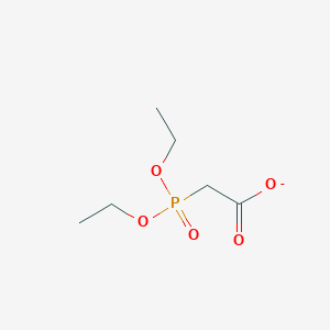 molecular formula C6H12O5P- B8399255 Diethylphosphonoacetate 