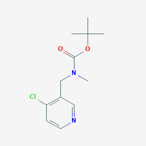 Tert-butyl (4-chloro-3-pyridinyl)methyl(methyl)carbamate