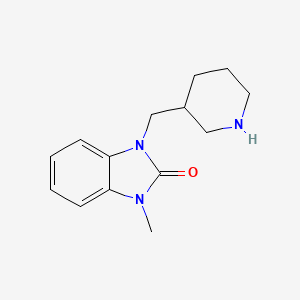 1,3-dihydro-1-methyl-3-(3-piperidinylmethyl)-2H-benzimidazol-2-one