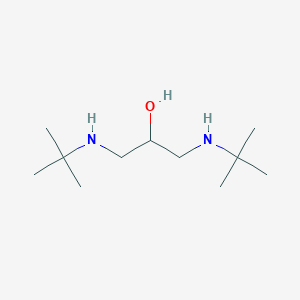 molecular formula C11H26N2O B083996 1,3-双(叔丁基氨基)丙醇-2 CAS No. 15046-09-0