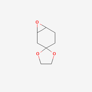 molecular formula C8H12O3 B8399614 7,8-Epoxy-1,4-dioxa-spiro[4.5]decane 