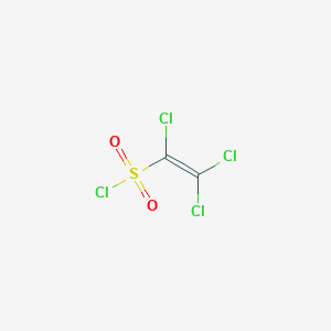 molecular formula C2Cl4O2S B8399663 Trichlorovinylsulfonyl chloride 