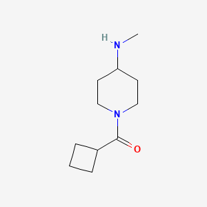 molecular formula C11H20N2O B8399701 Cyclobutyl (4-(methylamino)piperidine-1-yl)methanone 