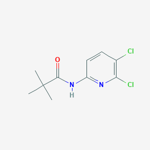 molecular formula C10H12Cl2N2O B8399737 N-(5,6-Dichloropyridin-2-yl)pivalamide 