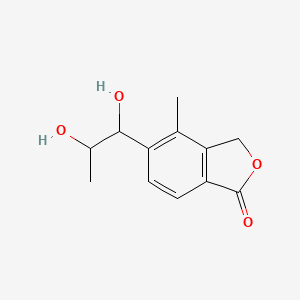 5-(1,2-Dihydroxypropyl)-4-methylisobenzofuran-1(3H)-one