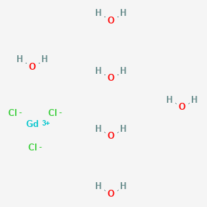 molecular formula Cl3GdH12O6 B083998 氯化钆(III)六水合物 CAS No. 13450-84-5