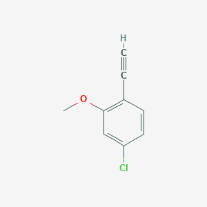 4-Chloro-1-ethynyl-2-methoxybenzene