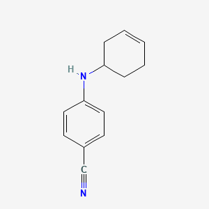 4-(Cyclohex-3-enylamino)benzonitrile