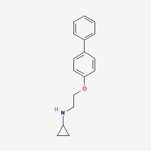 N-[2-(biphenyl-4-yloxy)ethyl]cyclopropanamine