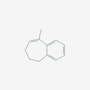 molecular formula C12H14 B8400210 9-Methyl-6,7-dihydro-5H-benzocycloheptene 