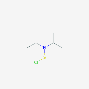 molecular formula C6H14ClNS B8400256 Di(isopropyl)aminosulphenyl chloride 