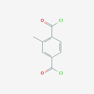molecular formula C9H6Cl2O2 B8400512 Monomethyl terephthaloyl chloride 
