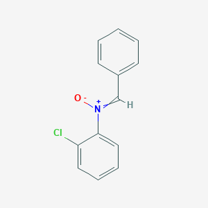 molecular formula C13H10ClNO B8400573 N-(2-Chlorophenyl)(phenyl)methanimine N-oxide CAS No. 71013-75-7