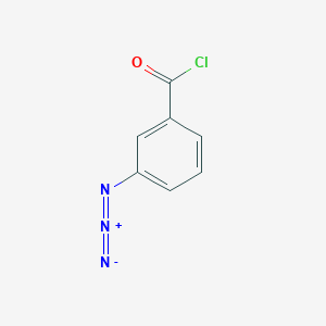 molecular formula C7H4ClN3O B8400663 3-Azidobenzoyl chloride CAS No. 39986-42-0