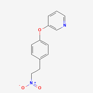 3-(4-(2-Nitro-ethyl)-phenoxy)-pyridine