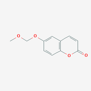 molecular formula C11H10O4 B8401005 6-Methoxymethoxy coumarin 