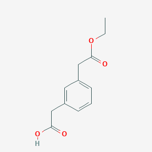 [3-(2-ethoxy-2-oxoethyl)phenyl]acetic Acid