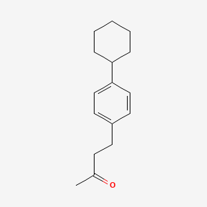4-(p-Cyclohexylphenyl)-2-butanone