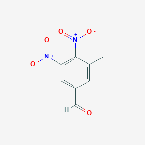 molecular formula C8H6N2O5 B8401117 3-Methyl-4,5-dinitrobenzaldehyde 