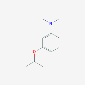 molecular formula C11H17NO B8401155 3-Isopropoxy-N,N-dimethylaniline 