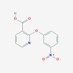molecular formula C12H8N2O5 B8401177 2-(3-Nitro-phenoxy)-nicotinic acid 