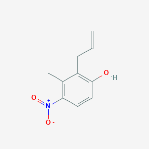 3-Methyl-4-nitro-2-(2-propenyl)-phenol