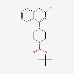 Tert-butyl 4-(2-chloroquinazolin-4-yl)piperazine-1-carboxylate