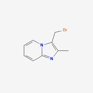 molecular formula C9H9BrN2 B8401329 3-(Bromomethyl)-2-methylimidazo[1,2-a]pyridine 
