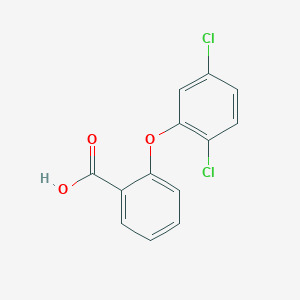 molecular formula C13H8Cl2O3 B8401563 2-(2,5-Dichloro-phenoxy)-benzoic acid 