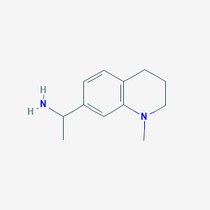 7-(1-Aminoethyl)-1-methyl-1,2,3,4-tetrahydro-quinoline