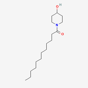 1-Oxododecyl-4-hydroxypiperidine
