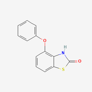 B8401650 4-Phenoxy-1,3-benzothiazol-2(3H)-one CAS No. 77859-44-0