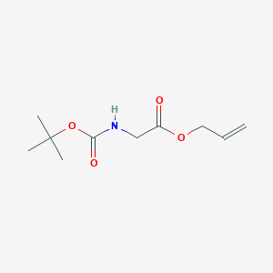 molecular formula C10H17NO4 B8401662 Prop-2-en-1-yl 2-{[(tert-butoxy)carbonyl]amino}acetate 