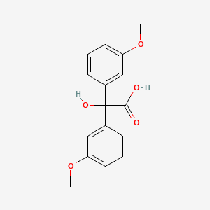 Hydroxy-bis-(3-methoxyphenyl)acetic acid