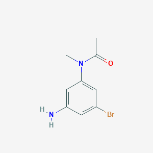 N-(3-amino-5-bromophenyl)-N-methylacetamide