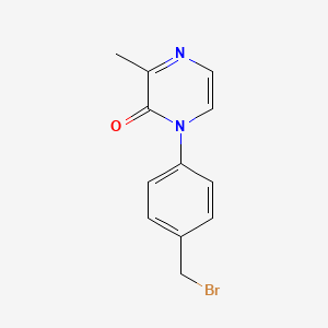 1-(4-Bromomethyl-phenyl)-3-methyl-1H-pyrazin-2-one