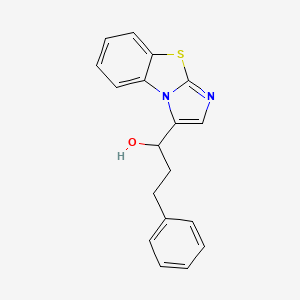 alpha-(2-Phenylethyl)-imidazo[2,1-b]benzothiazole-3-methanol