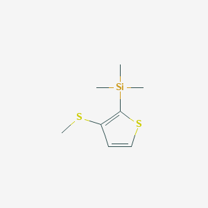 2-Trimethylsilyl-3-methylsulfanylthiophene