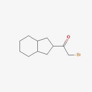 2-Bromo-1-(octahydro-inden-2-yl)-ethanone