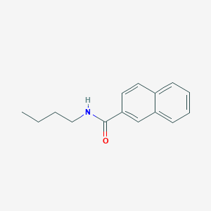 molecular formula C15H17NO B8401951 2-Naphthamide, N-butyl- 