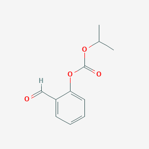 molecular formula C11H12O4 B8401982 2-(Isopropoxy-carbonyloxy)benzaldehyde 