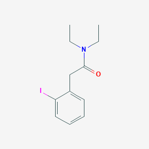 N,N-diethyl(o-iodophenyl)acetamide
